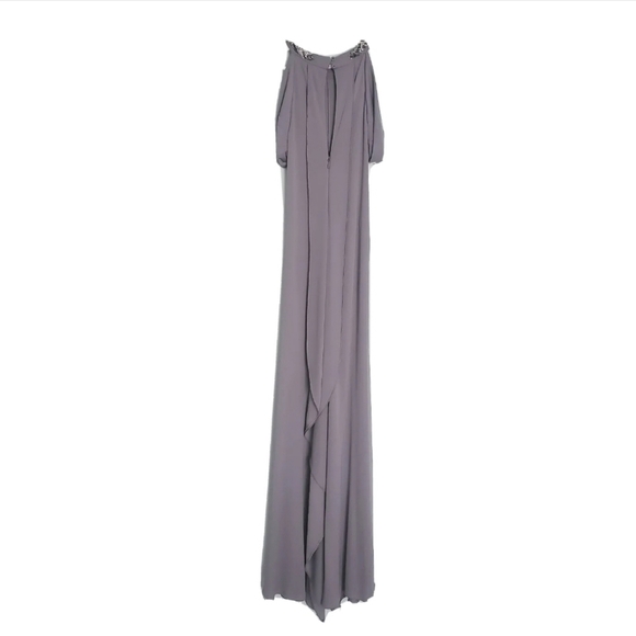 BcbgMaxAzria Grey Maxi Dress - Picture 4 of 6